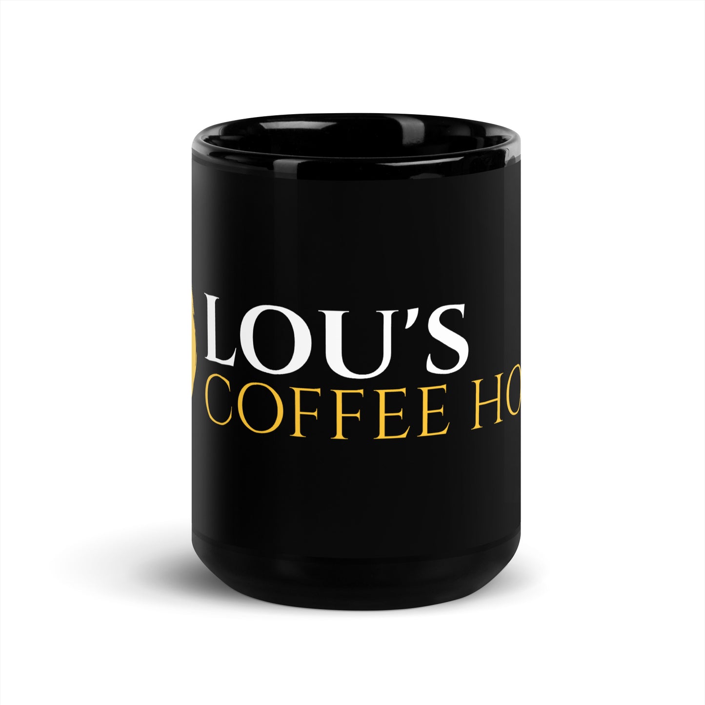 Black Glossy Mug