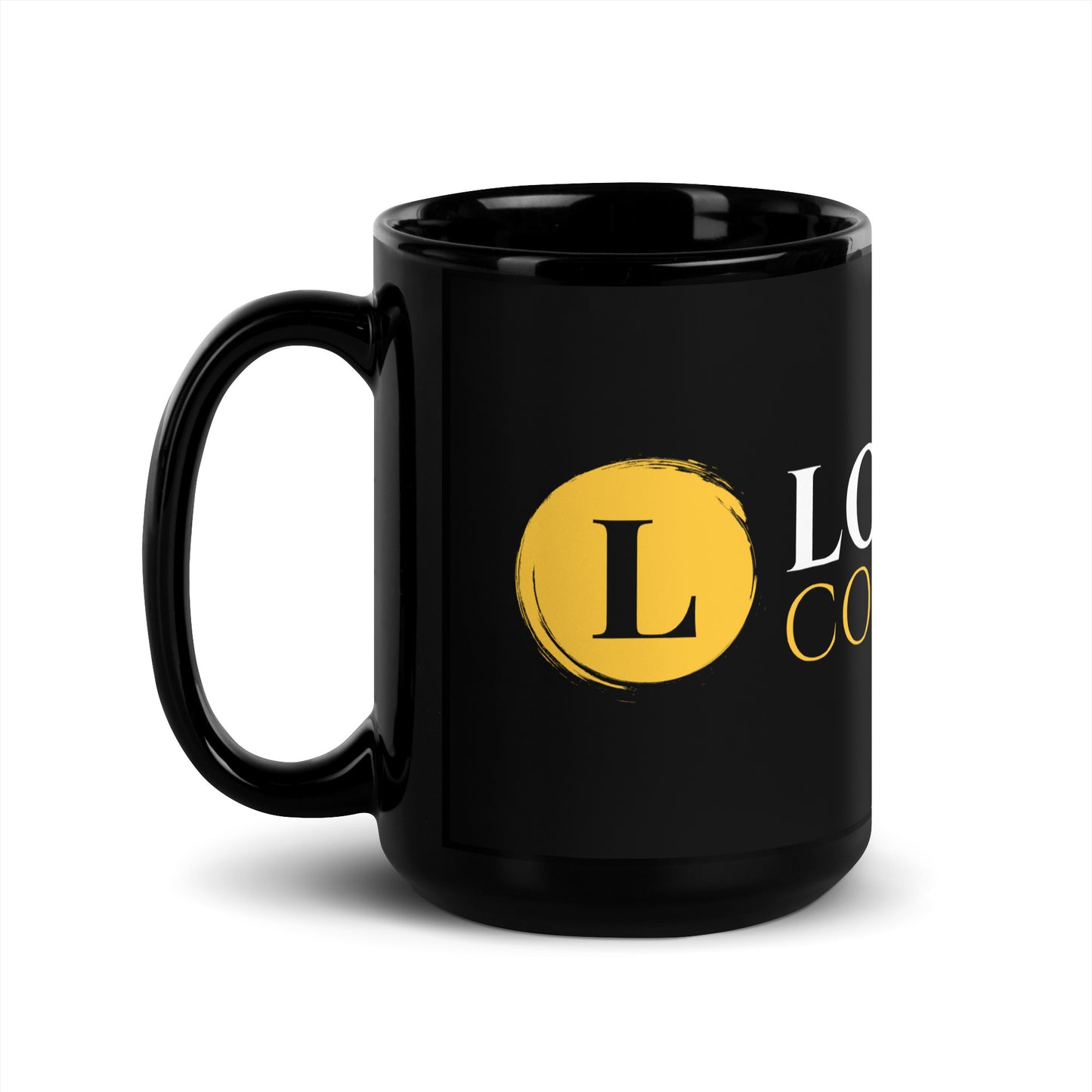 Black Glossy Mug